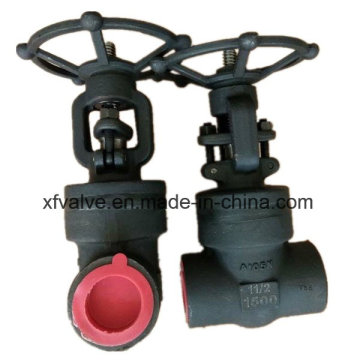 ANSI Forged Carbon Steel A105 Thread NPT Gate Valve